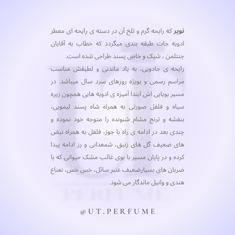 عطر تام فورد نویر مردانه | Tom Ford - Noir