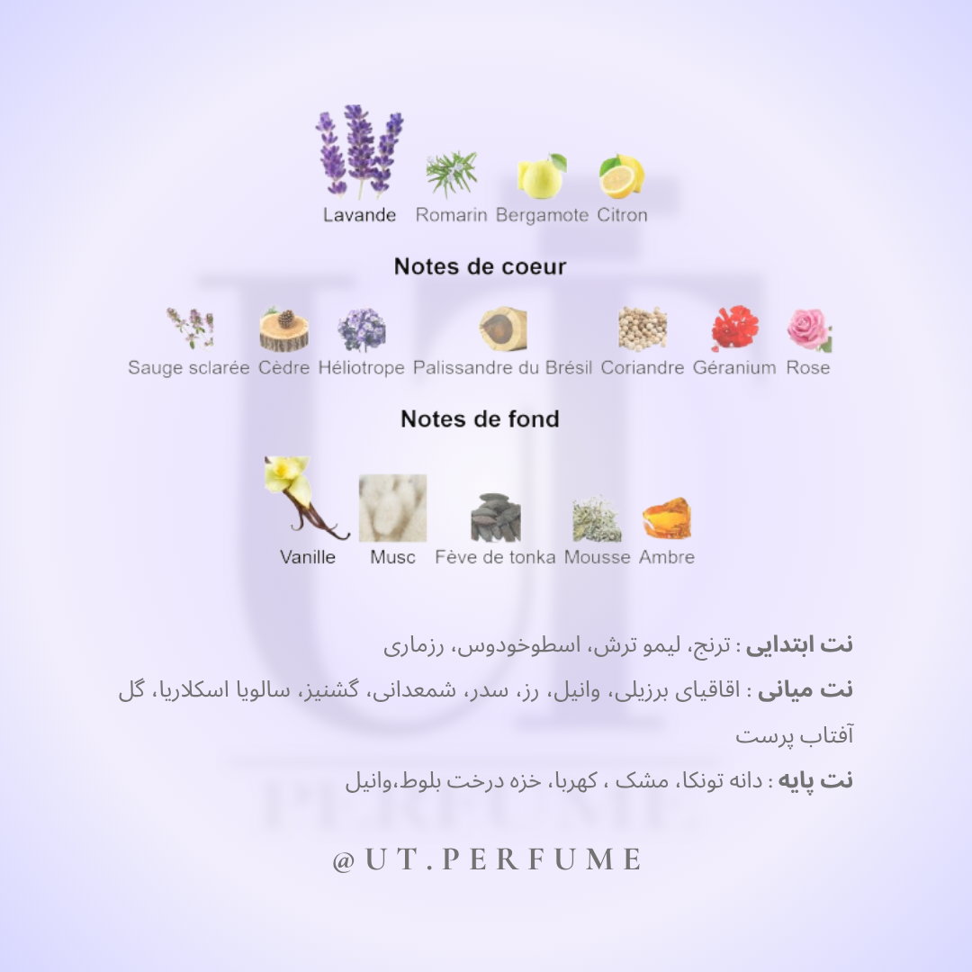 عطر کارون پوران هوم(عطر شاه) مردانه | Caron - Pour Un Homme